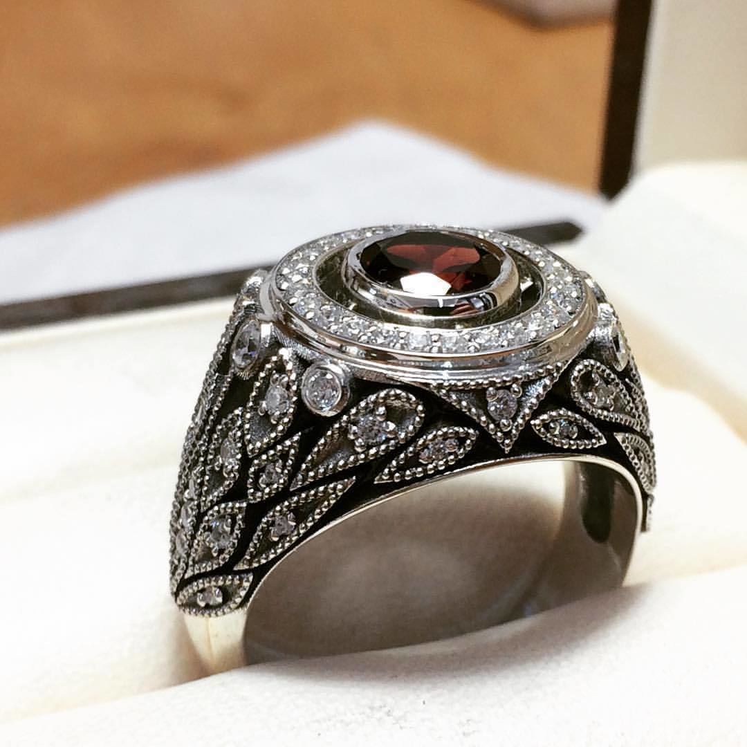 Man ring 3D print model_6