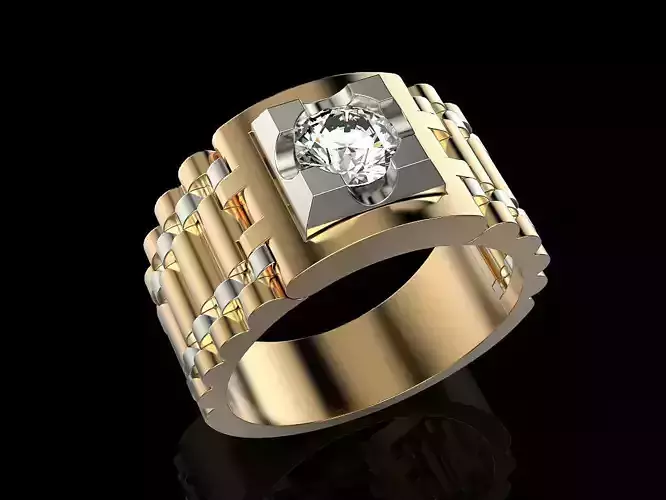 Man ring 3D print model