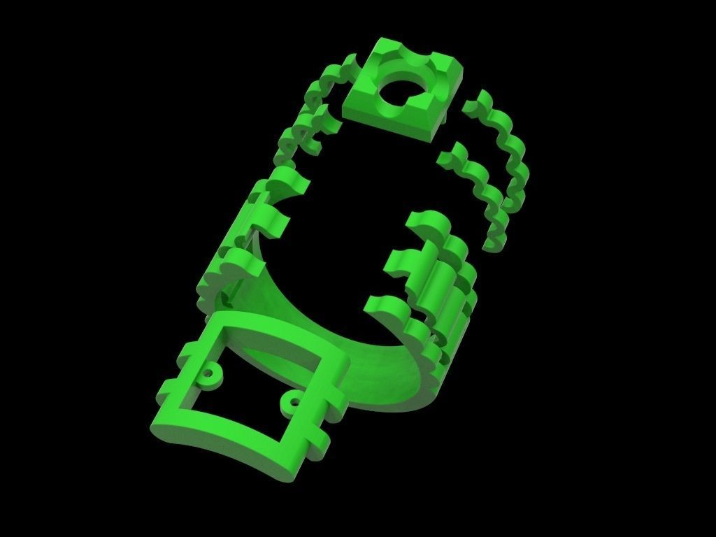 Man ring 3D print model_5