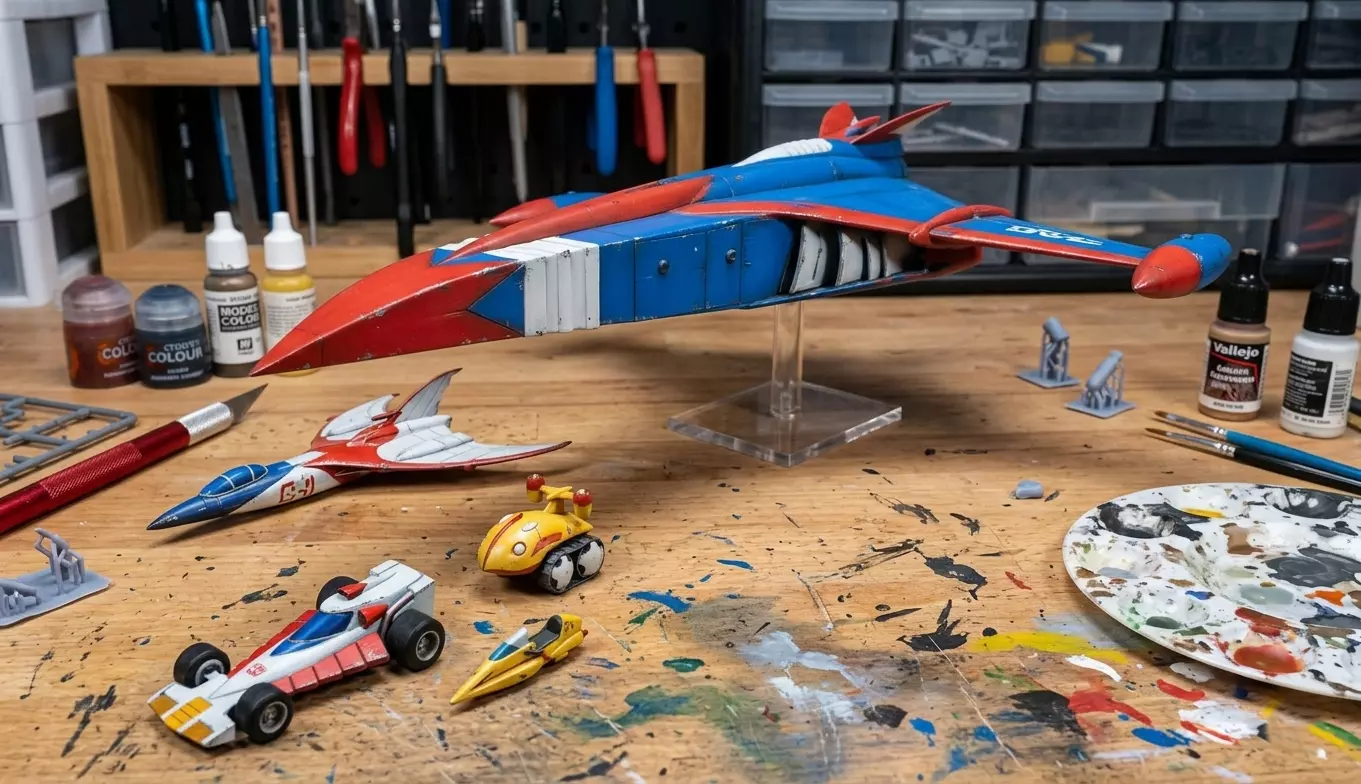Gatchaman - Battle of the Planets - G-Force Vehicle Collection 3D print model