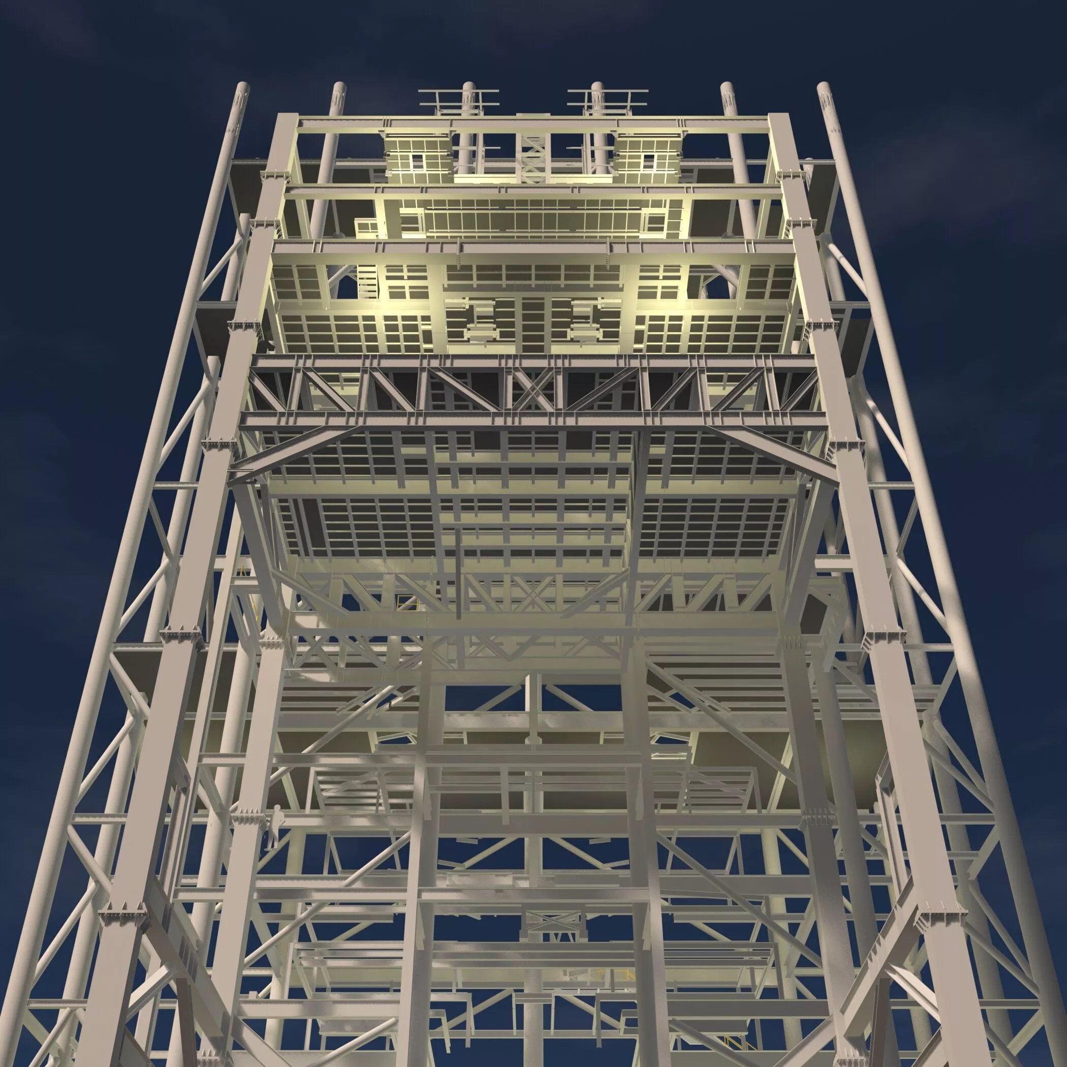 Industrial building 26i10 3D model
