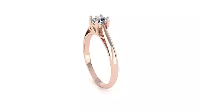 Solitaire Engagement ring 1020