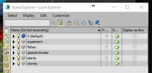 Aquarium bowl 3D model_7