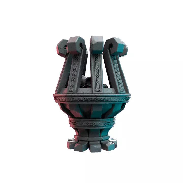 Brazier Valhalla II - Collectible Hero Figurine 3D print model