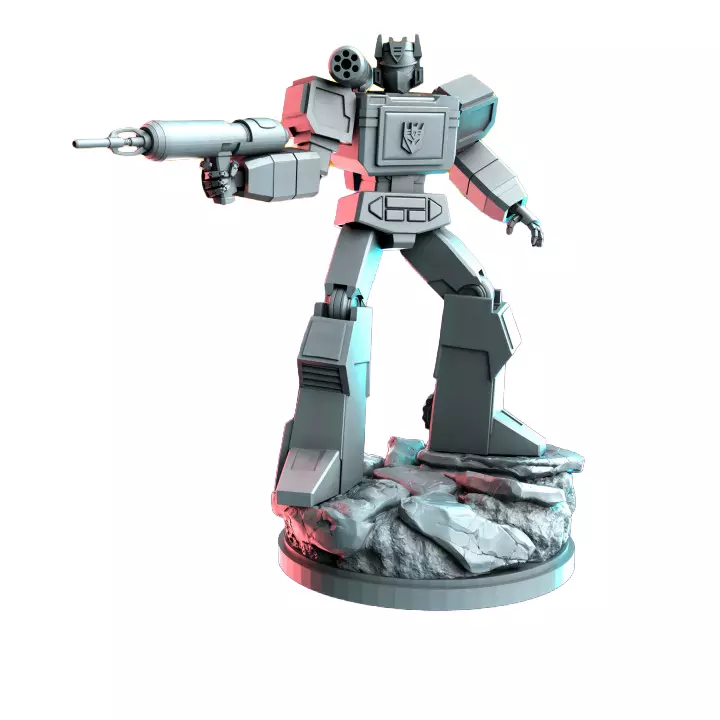 Walkman VI - Tabletop RPG Miniature 3D print model