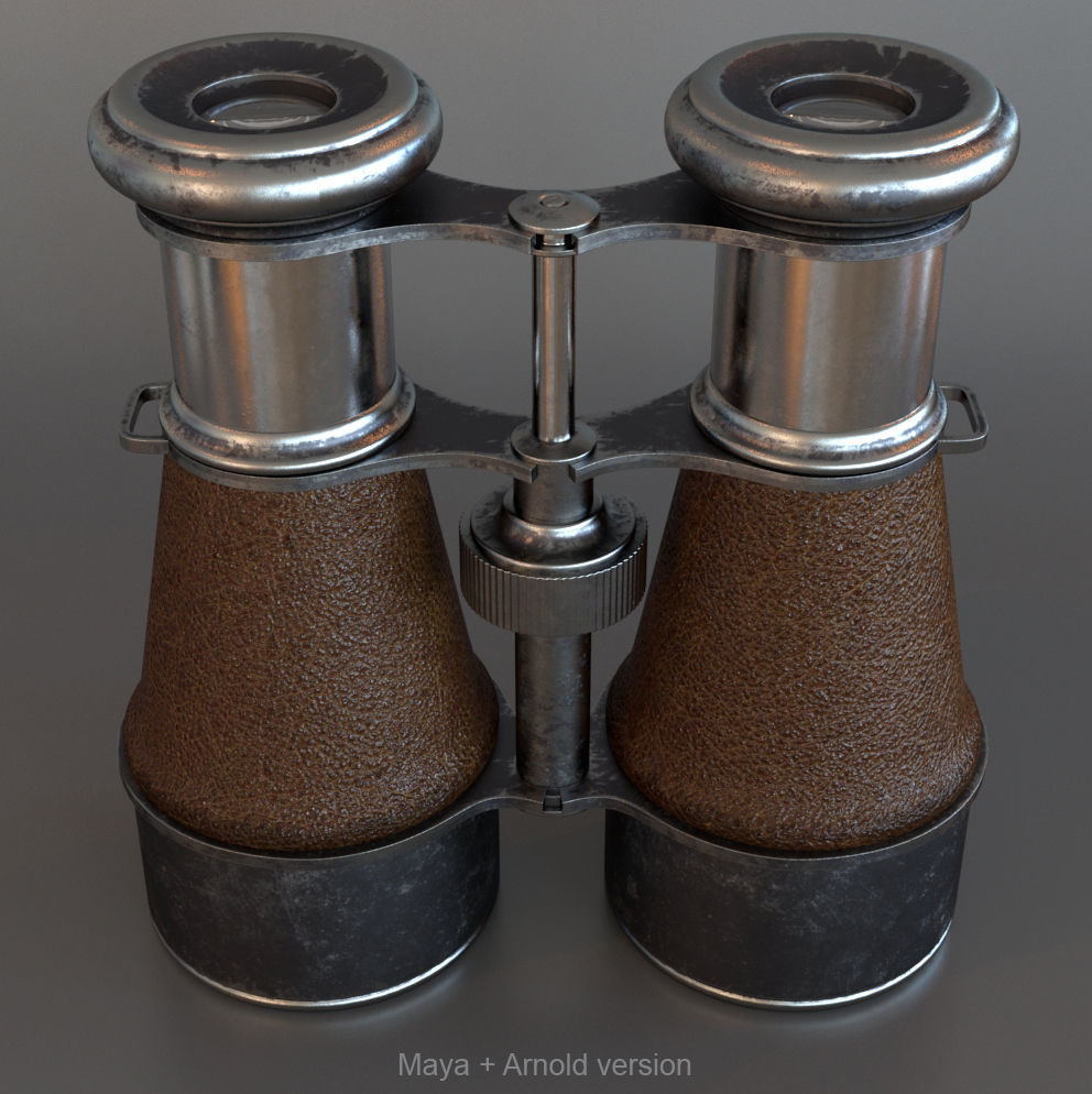 Opera Binoculars 3D model_5