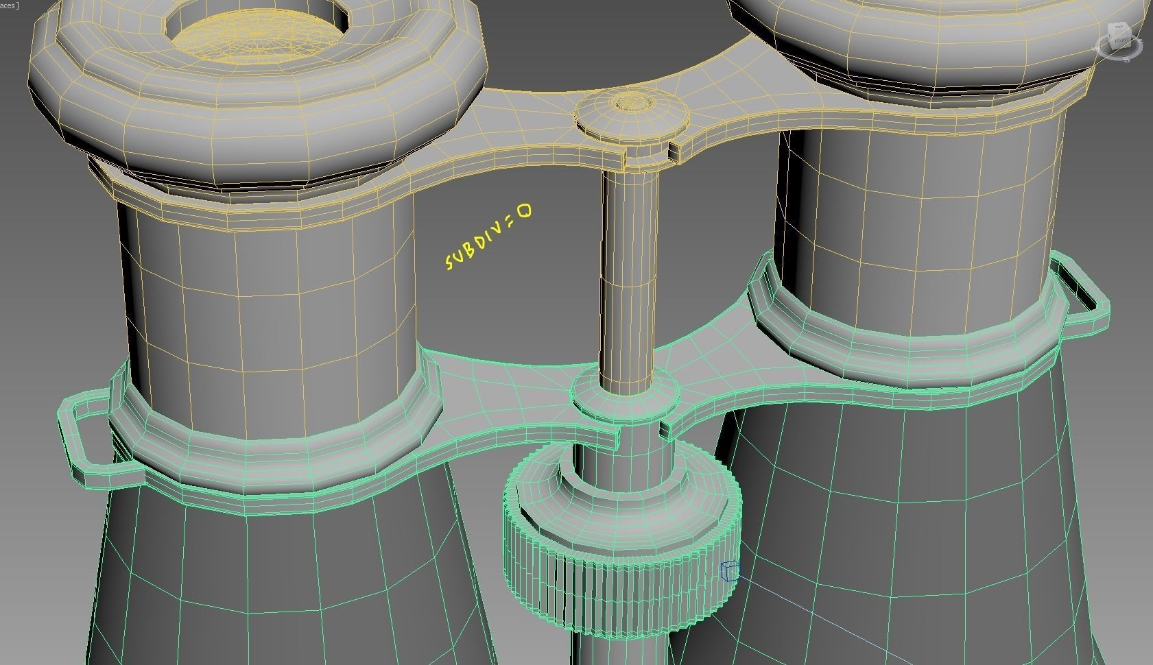 Opera Binoculars 3D model_10