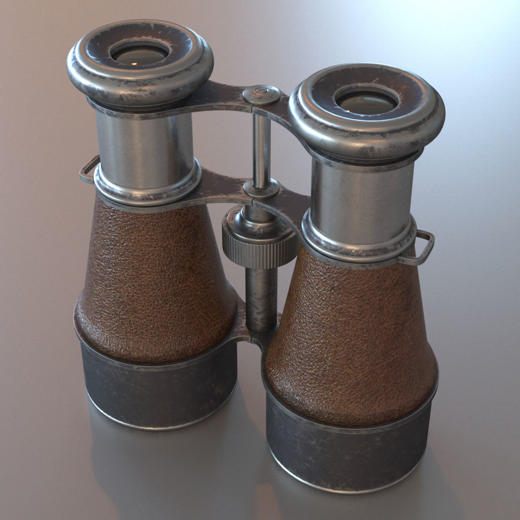 Opera Binoculars 3D model_3