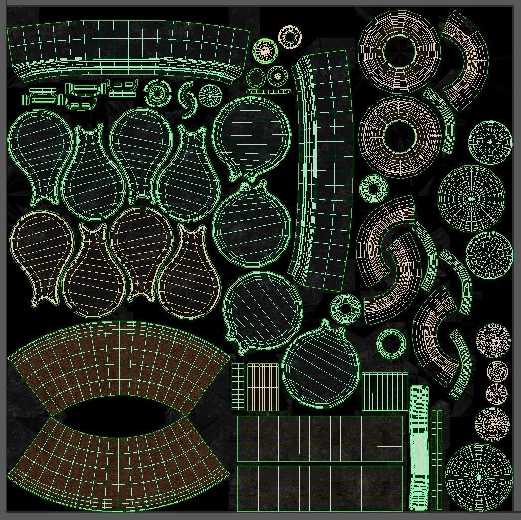 Opera Binoculars 3D model_11