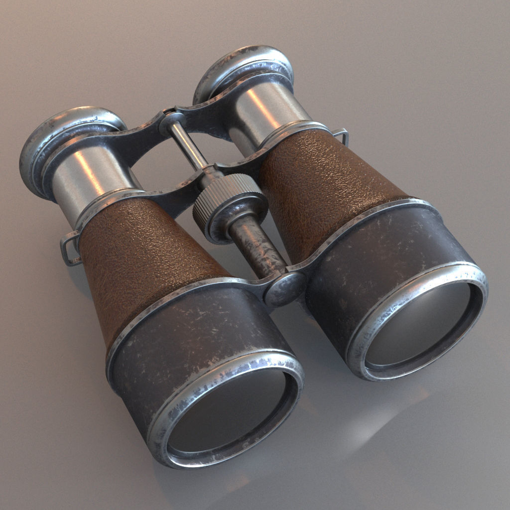 Opera Binoculars 3D model_2