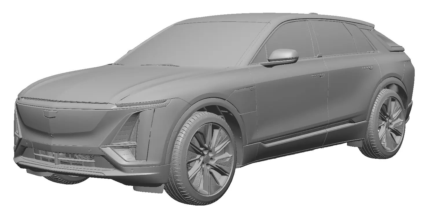 Cadillac Lyriq Edition 2023 - Full EXTERIOR-INTERIOR-BIW 3D SCAN 3D model