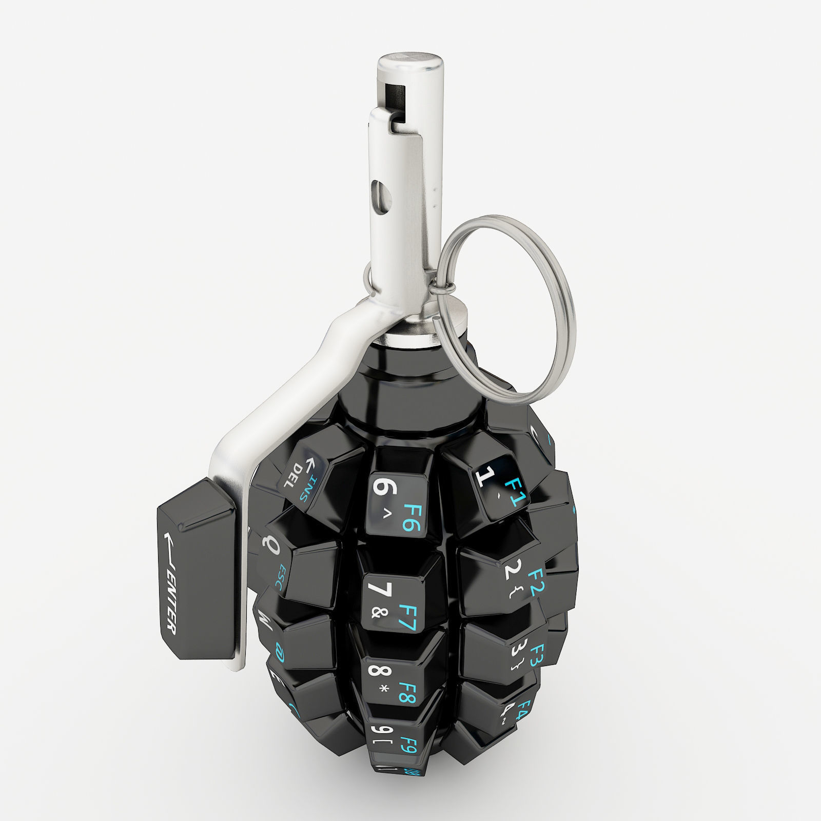 Information grenade F-1 3D model_4