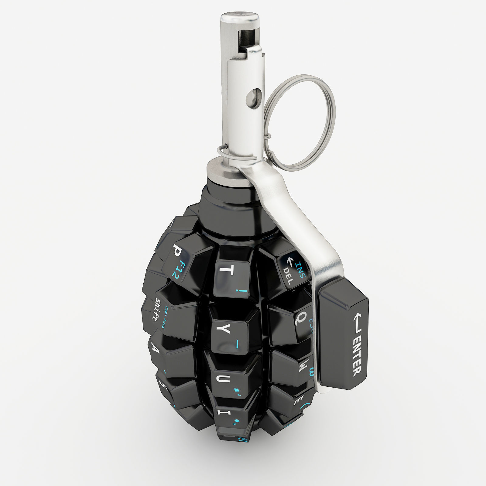 Information grenade F-1 3D model_3