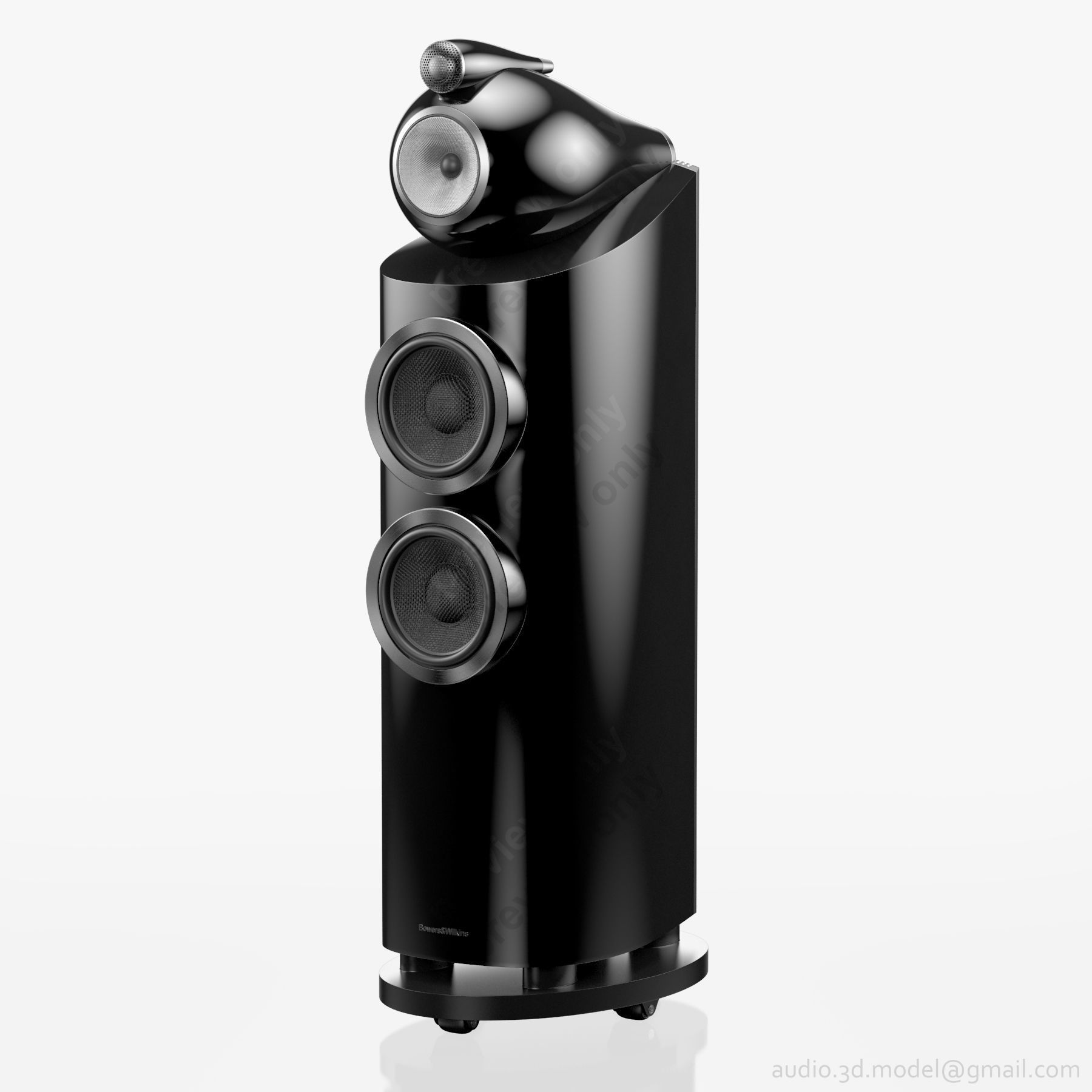 Bowers and Wilkins 803 D3 Gloss Black
