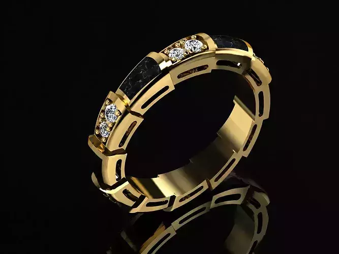 Ring Brand Jewelry Luxury Gold