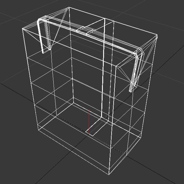 20cL Juice Cream Brick - Ready for mapping - Studio Setup 3D model_6