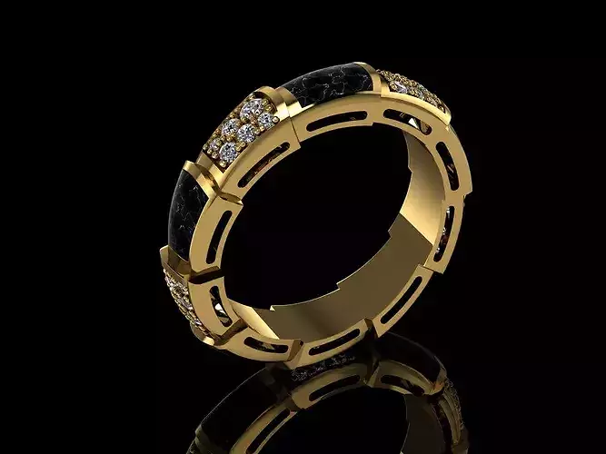 Ring Brand Jewelry Luxury Gold