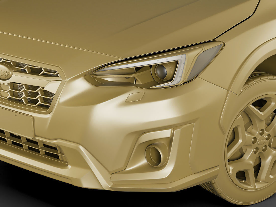 Subaru XV Crosstrek 2018 3D model_18