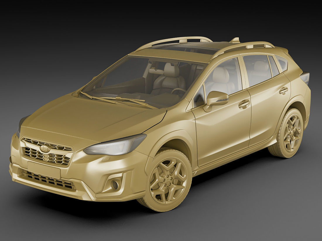 Subaru XV Crosstrek 2018 3D model_16