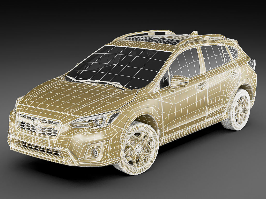 Subaru XV Crosstrek 2018 3D model_20
