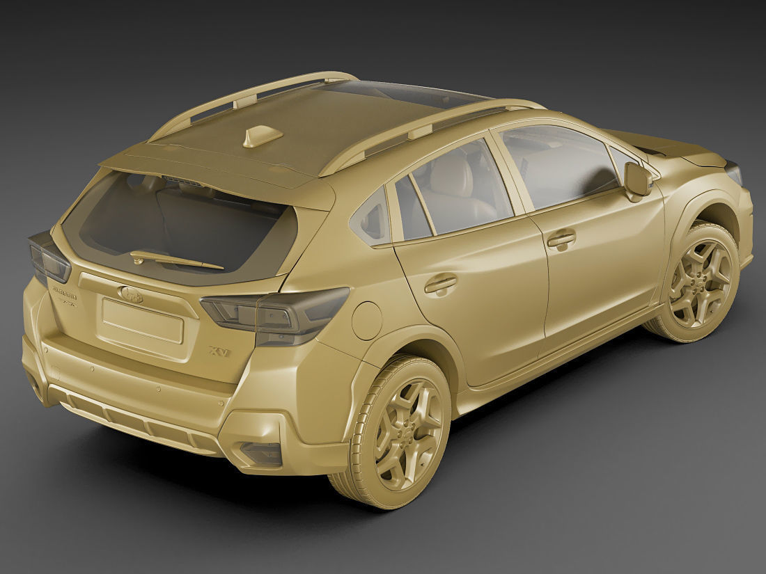 Subaru XV Crosstrek 2018 3D model_17
