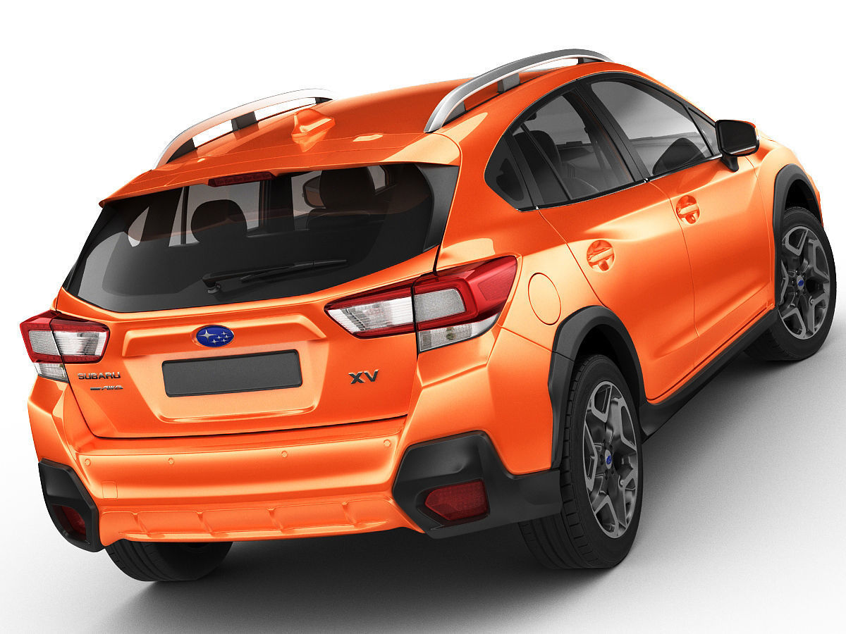 Subaru XV Crosstrek 2018 3D model_2