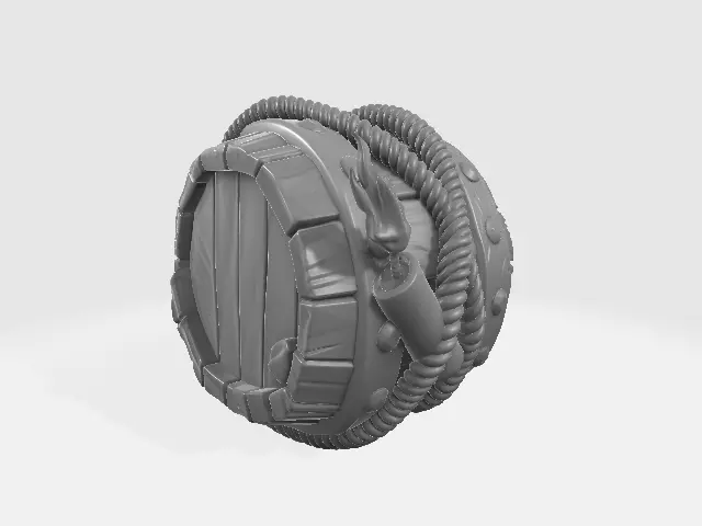 Clash of Clans Super Wall Breaker 3D print model