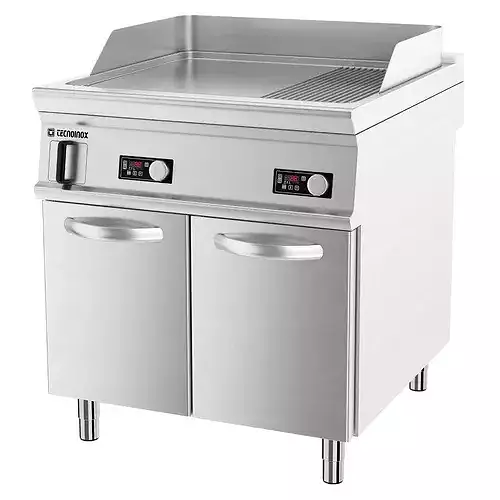 Professional electric griddle Tecnoinox T9 3D model