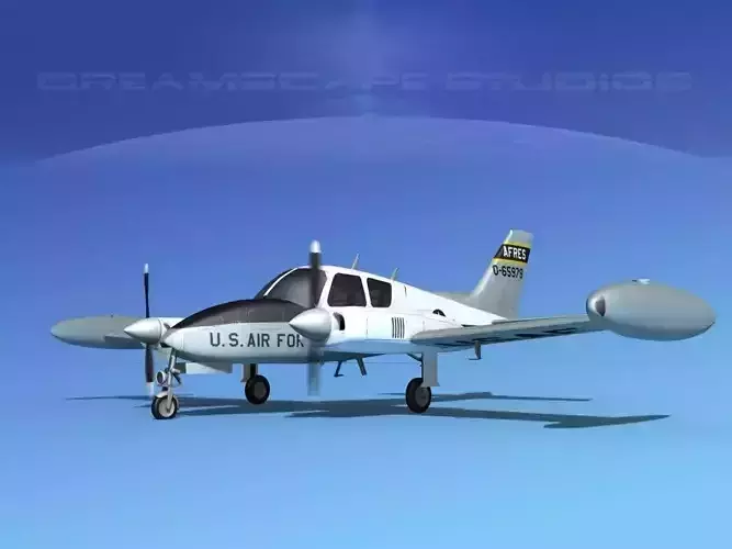Cessna U-3B Blue Canoe V10