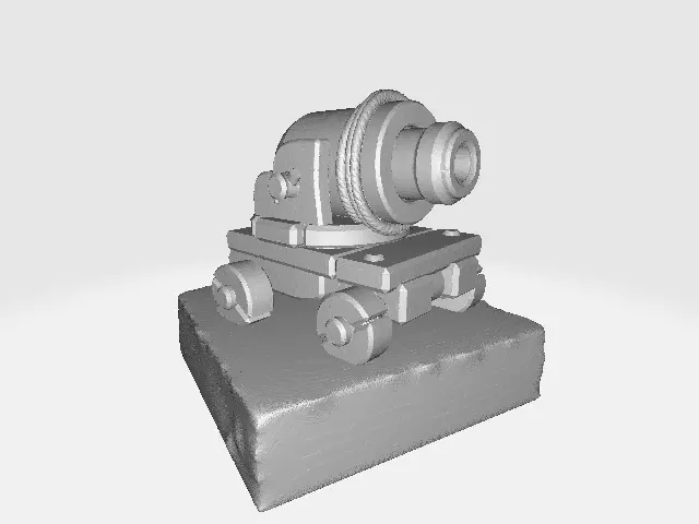 Clash of Clans Troops Cannon Cart Mortar 3D print model