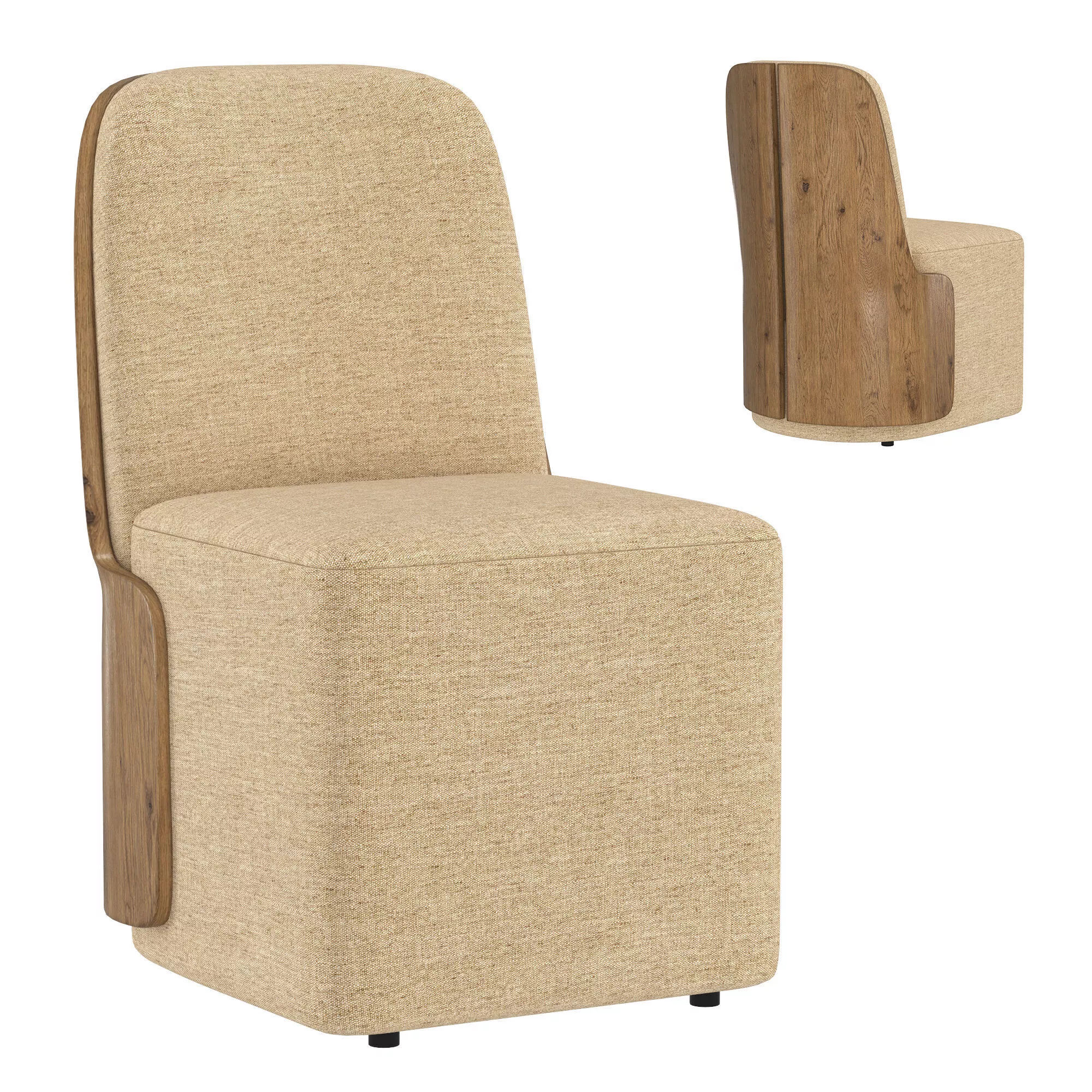 Hemphill Dining Chair 3D model