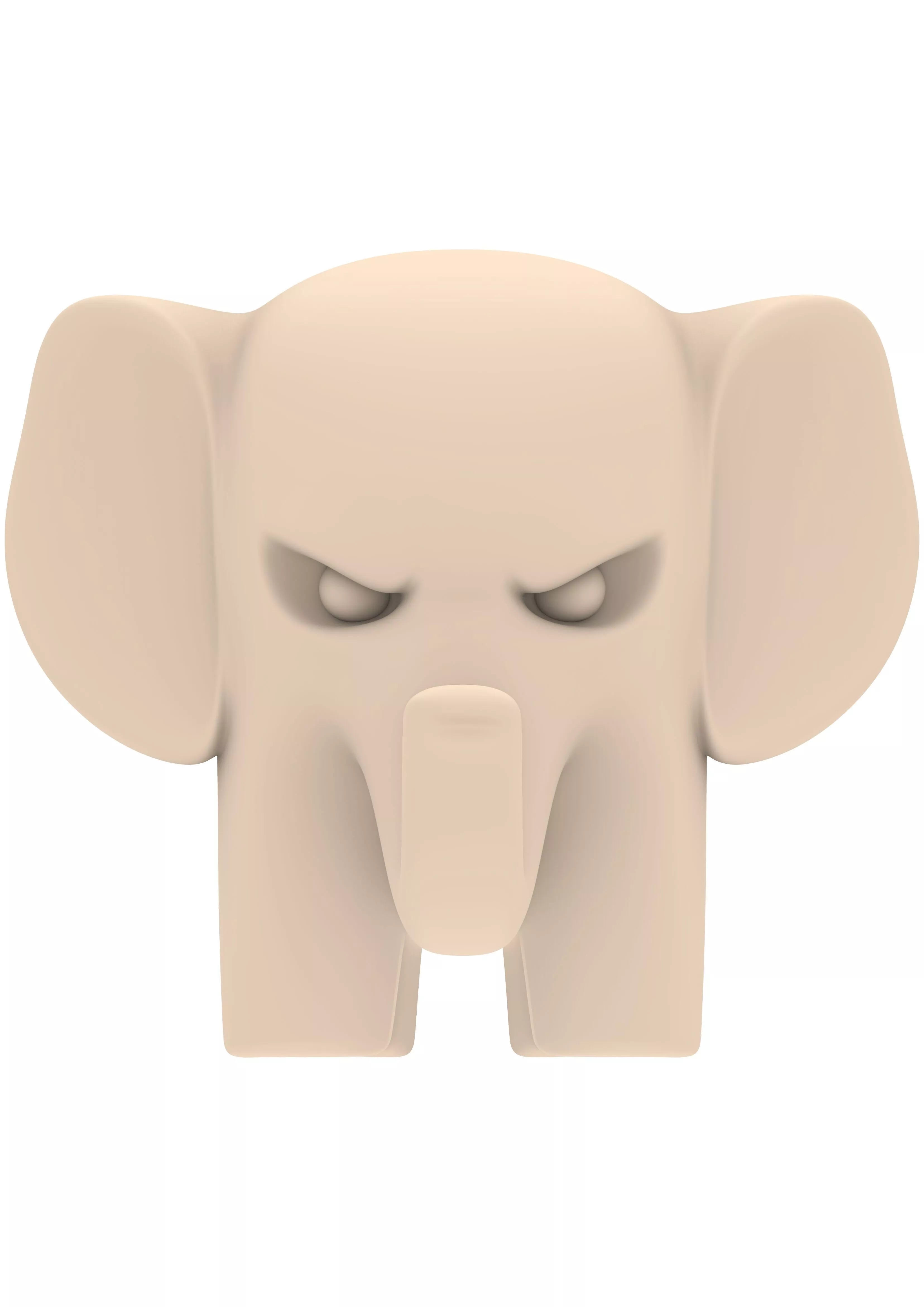 Fantasy Monster Warrior Beast Animal Figure Tier 3D print model