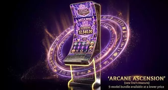 Premium Casino Slot Machine Game Arcane Ascension Edition