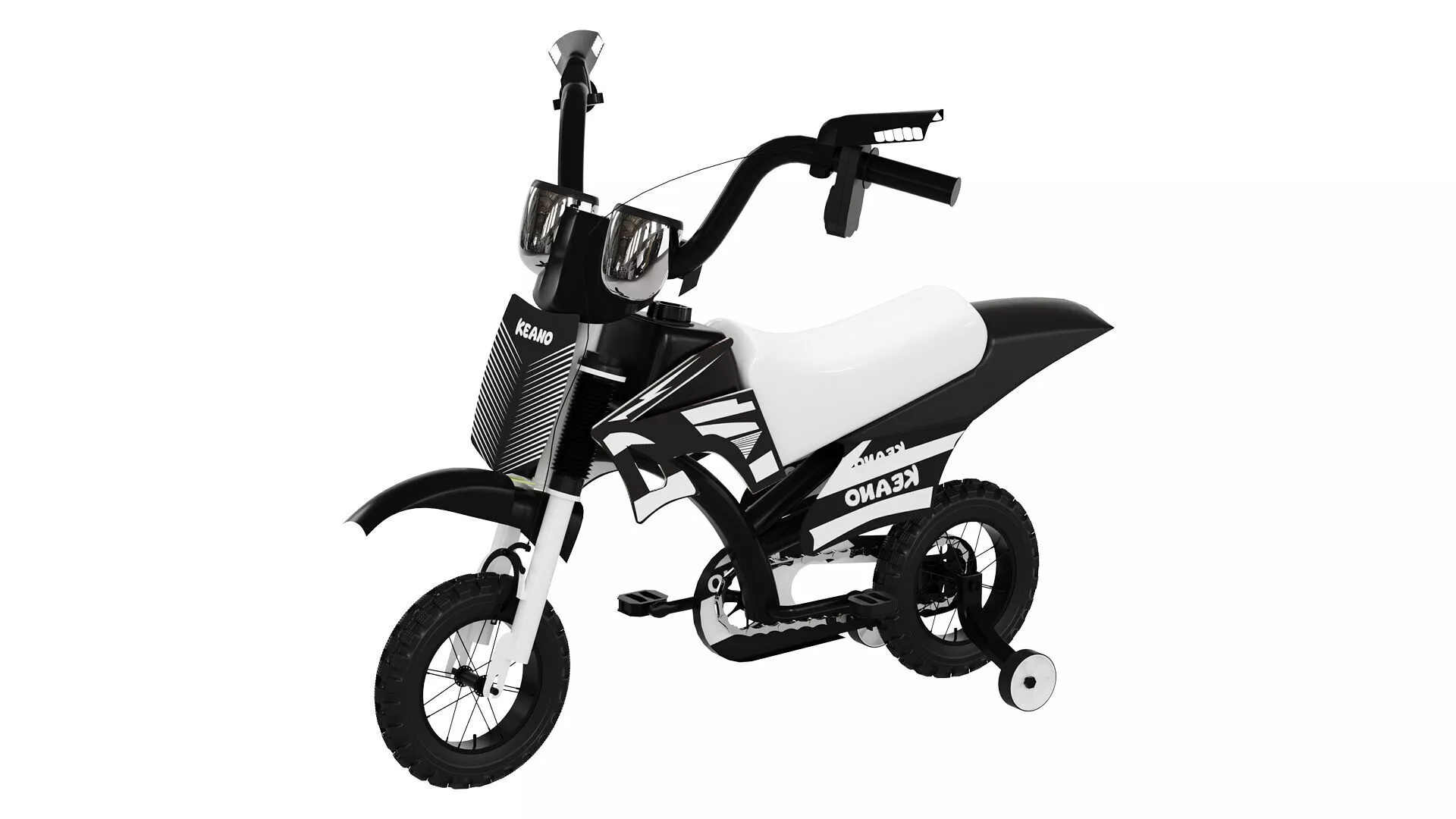 KEANO Motocross Style Kids Bike 3D model