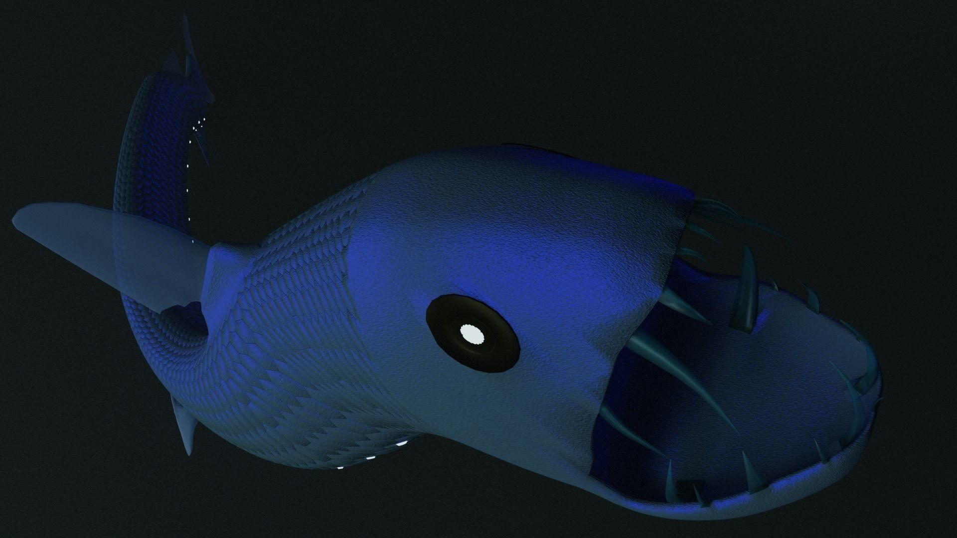 Vicious viperfish 3D model_0