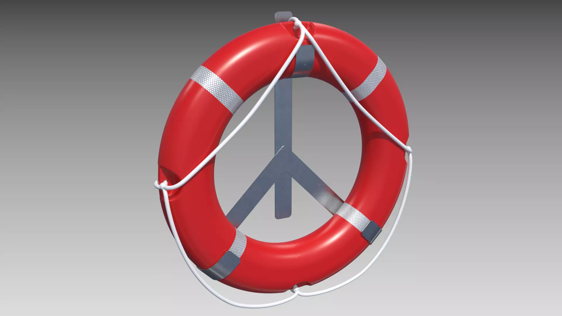 Life Buoy - Life Ring 3D model