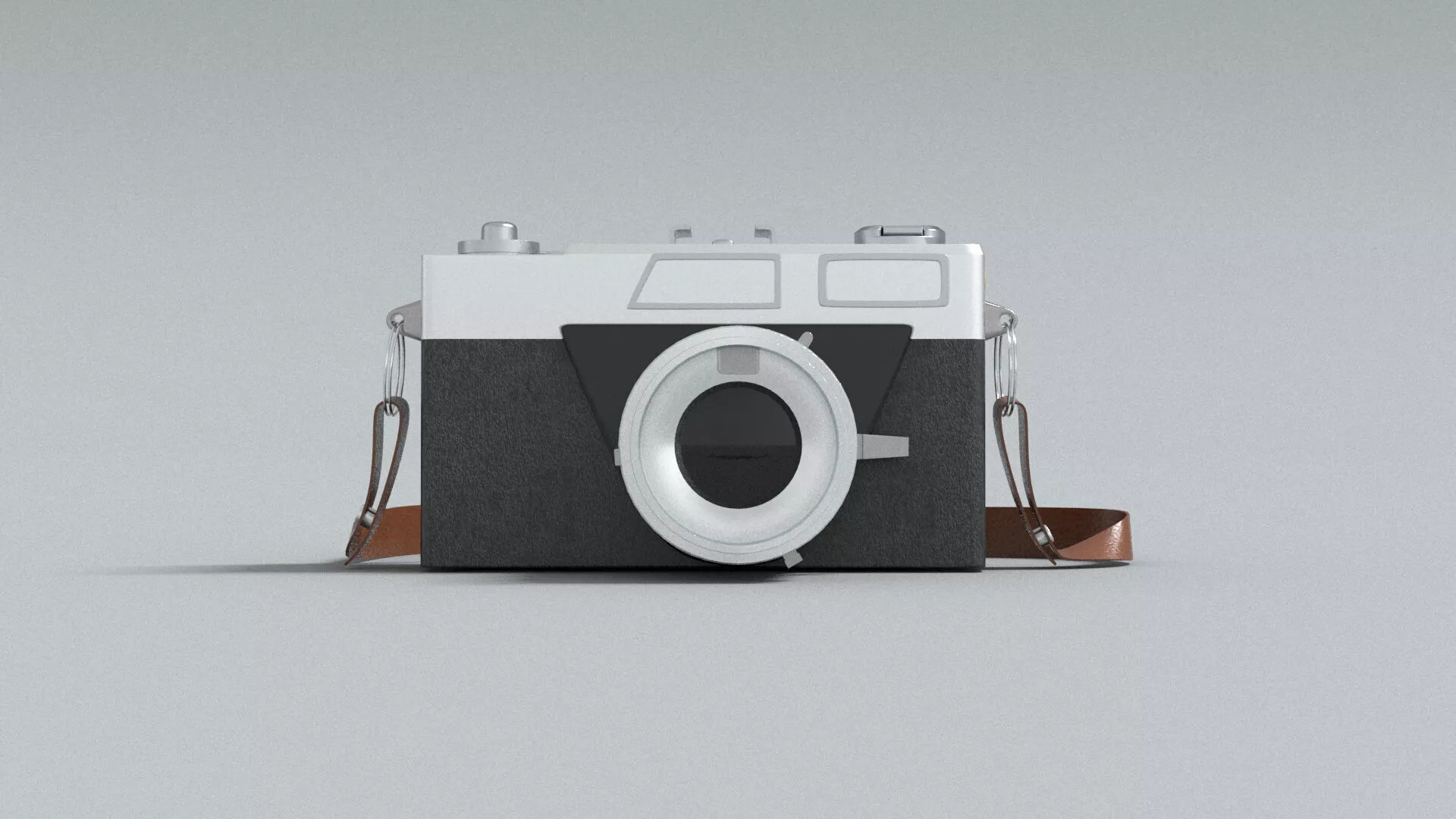 laos Vintage Camera 3D model