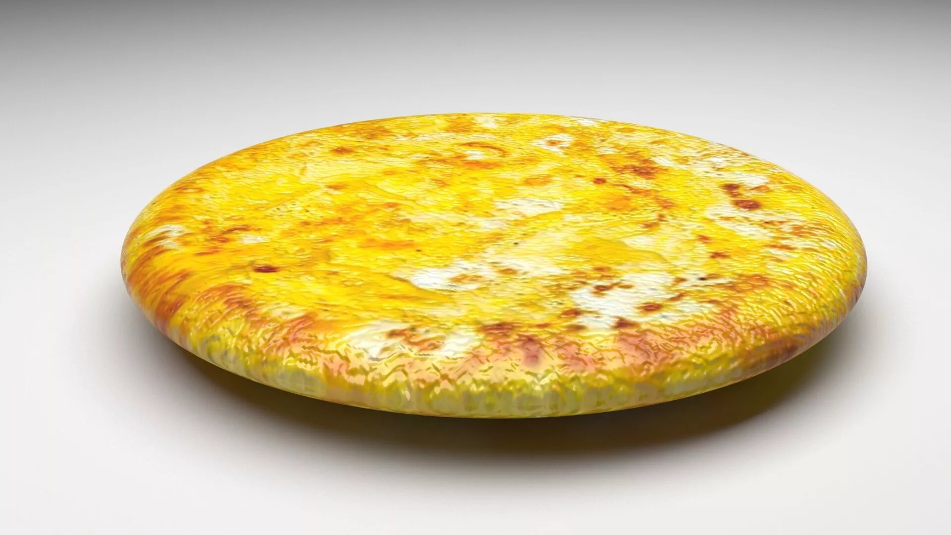 Regular Omelette 3D model