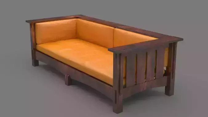 Wooden Sofa