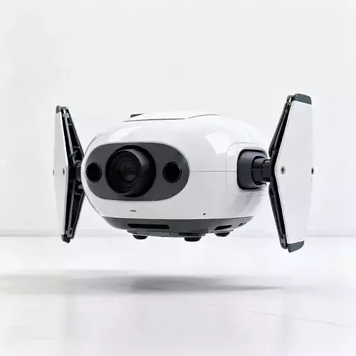 Futuristic Drone Companion Flying Robot 3d model