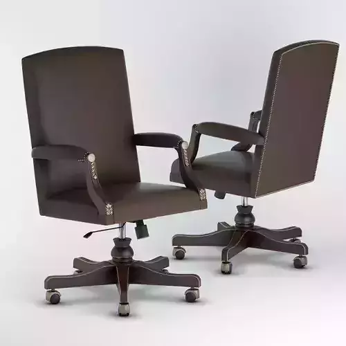 Seven Sedie Franklin Swivel Armchair 0357P 3D model