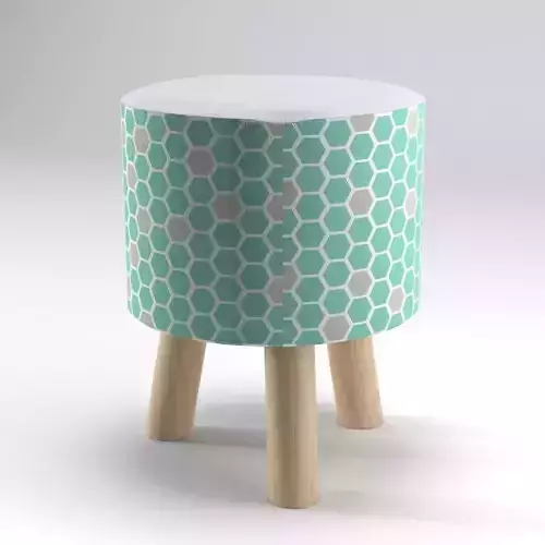 SCANDINAVIAN STOOL Free 3D model