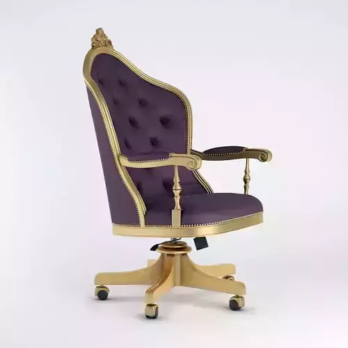 Seven Sedie Vera Swivel Chair 0360P 3D model