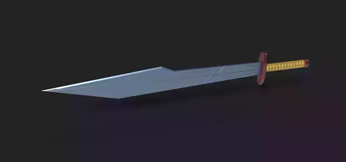 Thors sword from Thor Ragnarok 3D model