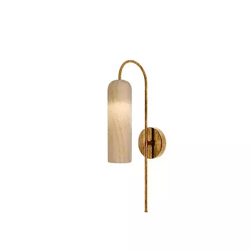 Alabaster Arc Sconce