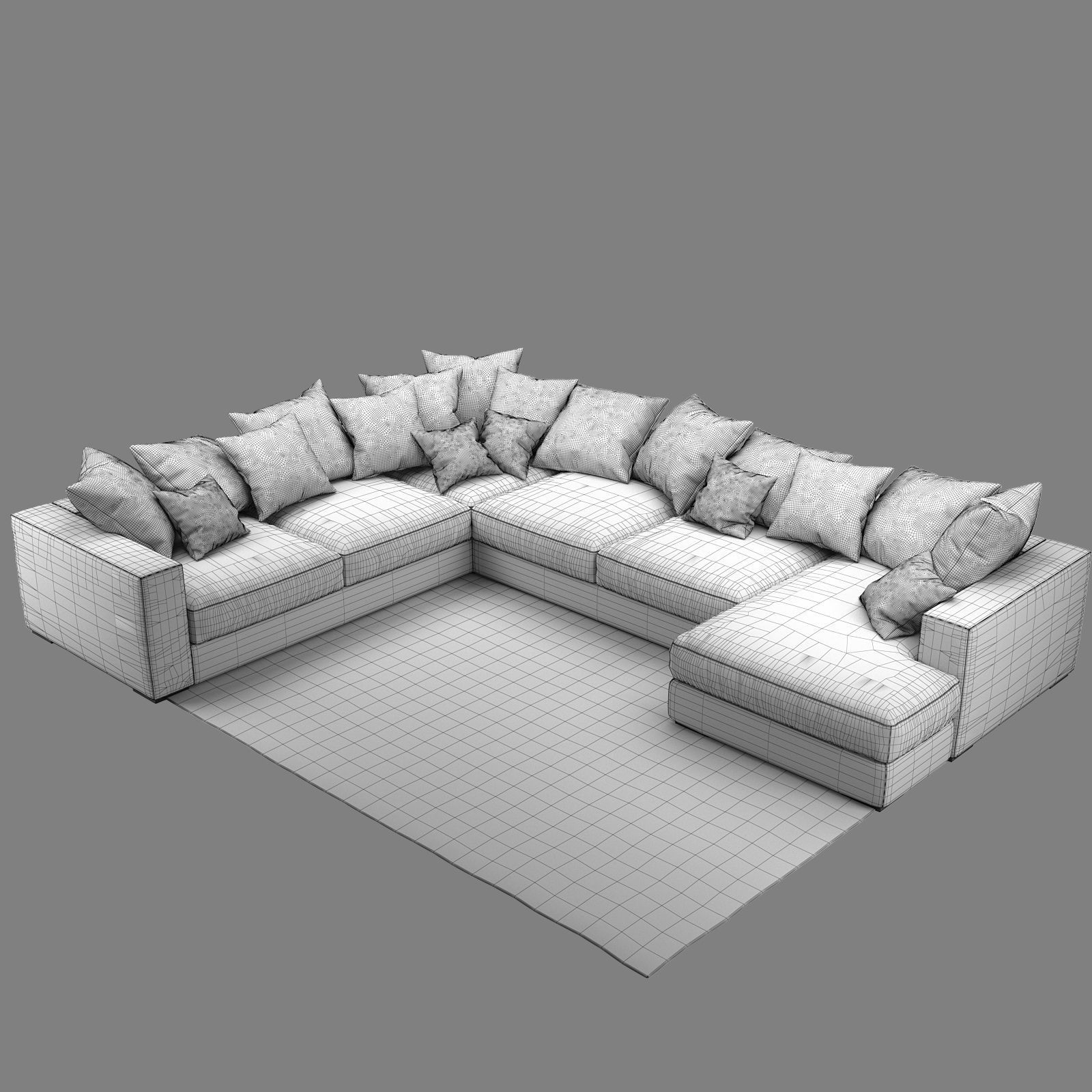 sofa BoConcept Cenova IN52 3D model_7