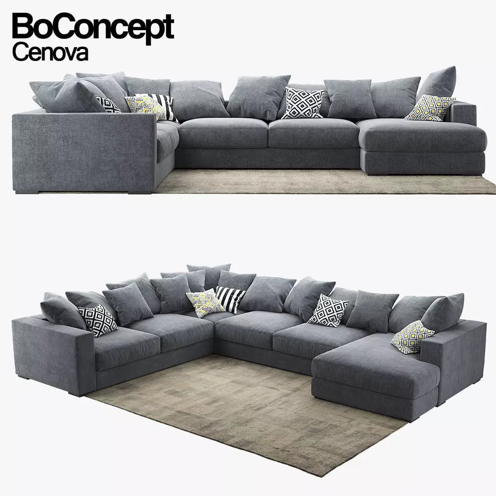 sofa BoConcept Cenova IN52 3D model_0