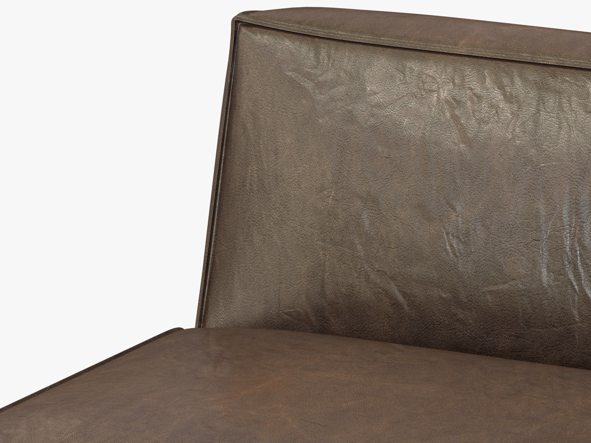 RH Modern Como Modular Right-Arm Chair 3D model_4