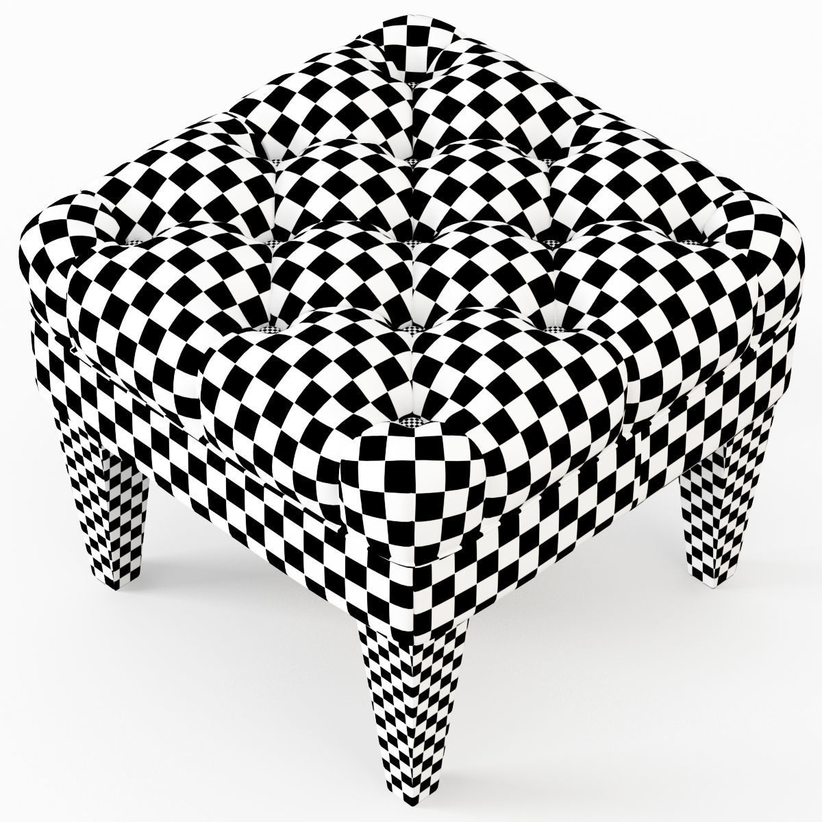 Pouf Danna 3D model_4