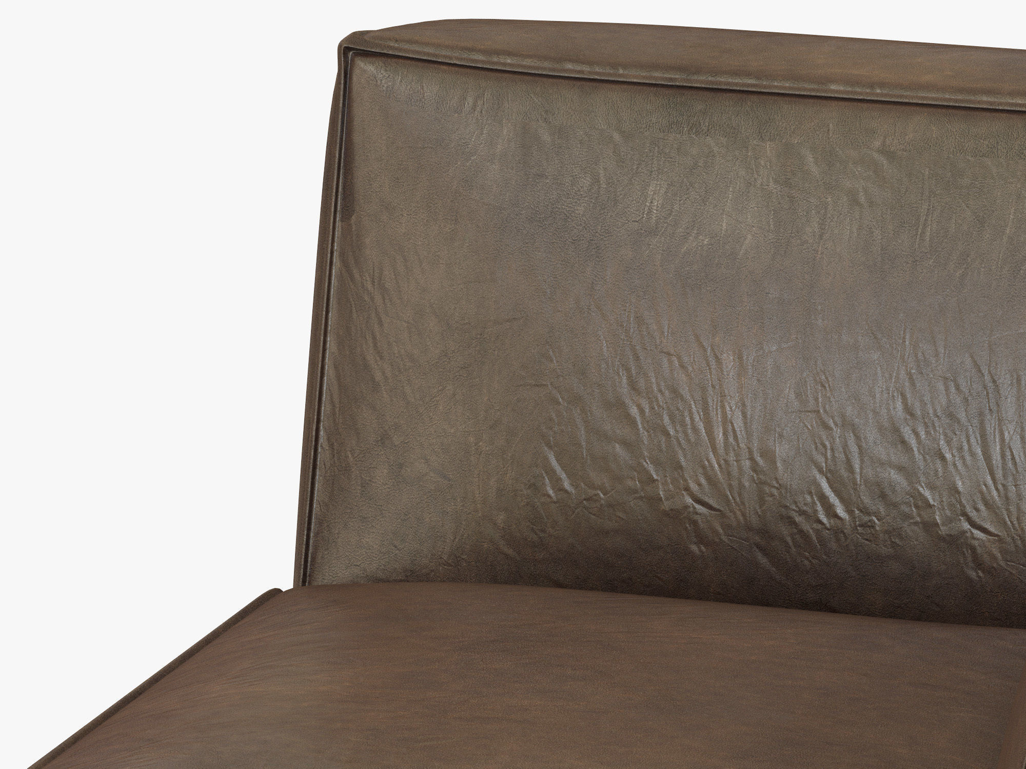 RH Modern Como Modular Corner Chair 3D model_3